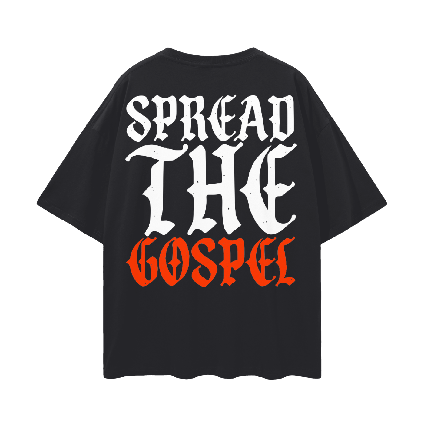 Christian,Gospel,Streetwear,Oversized,T Shirt,T-Shirt